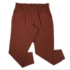 Athleta Skyline pants - Rust